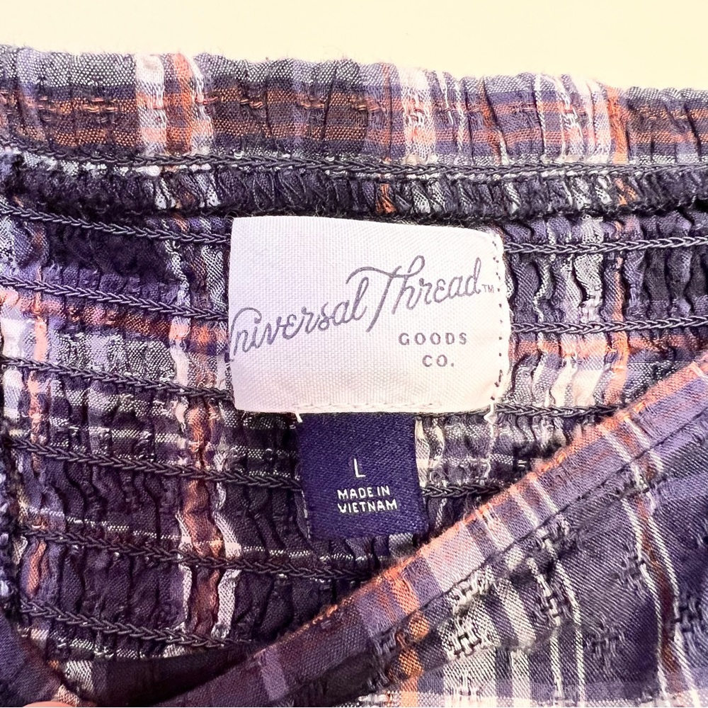 Universal Thread Plaid Long Sleeve Mini Dress - image 3